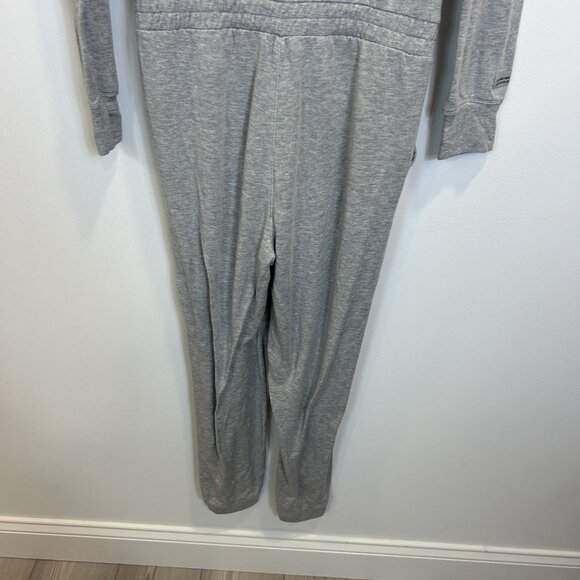 Athleta Girl Jumpsuit XL 14 Gray Hooded One of a Kind #984027 Comfort - Picture 6 of 8